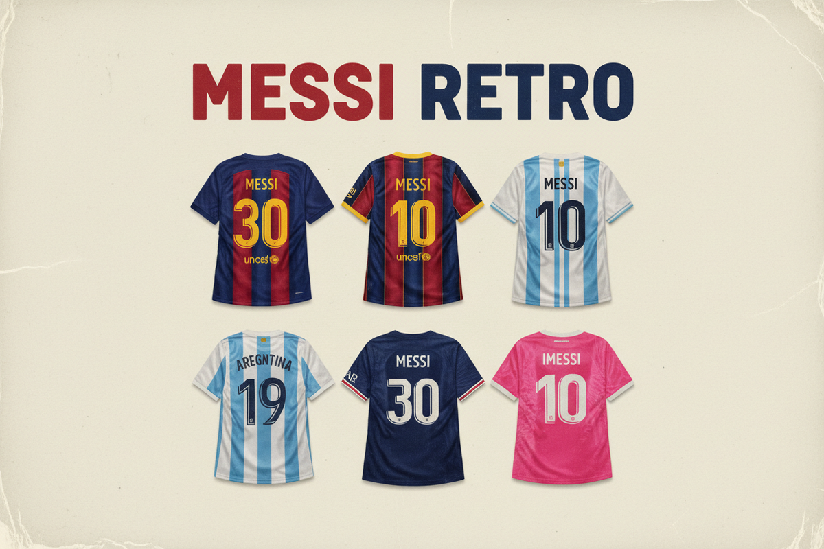 Lionel Messi Retro