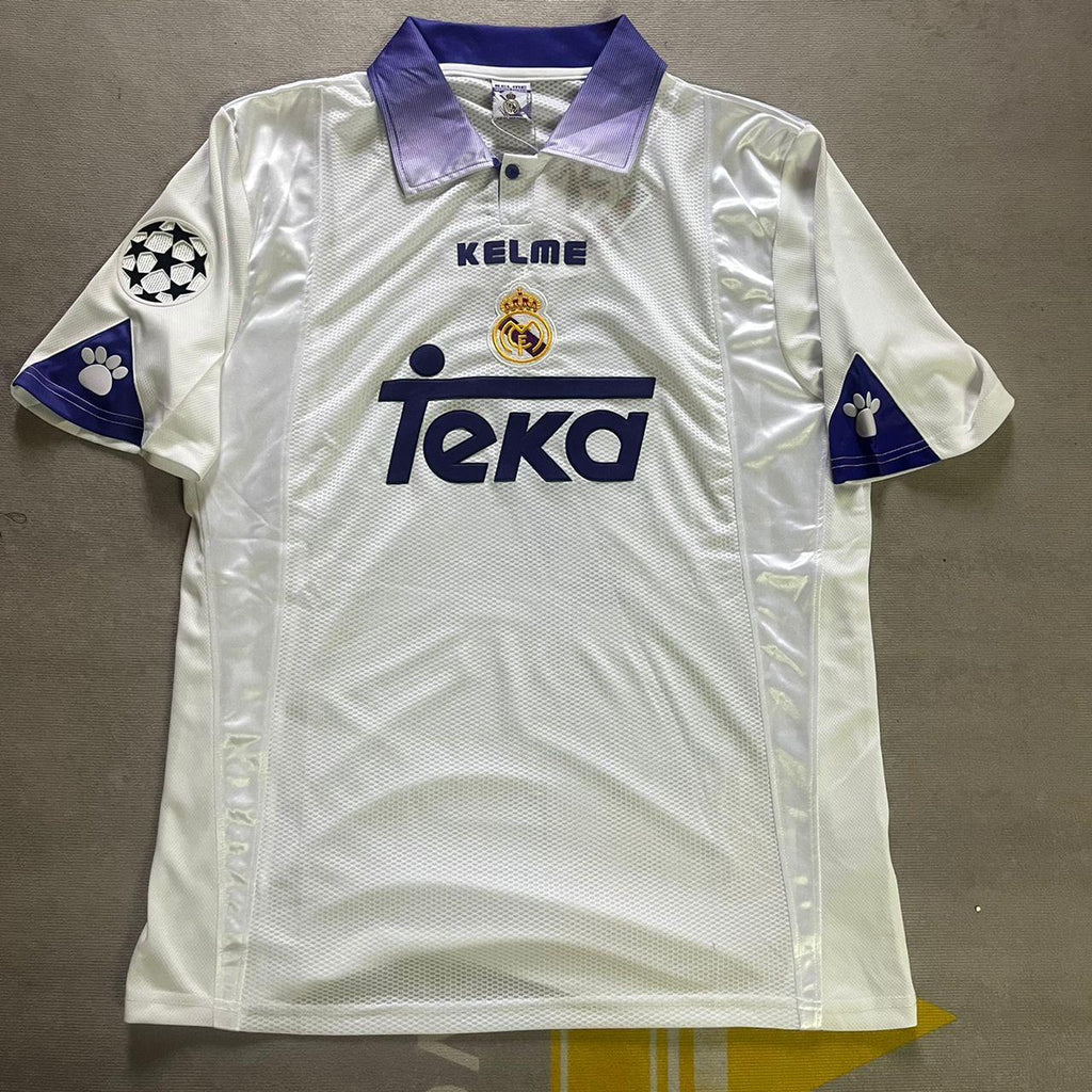Fernando Redondo 6 - Real Madrid 1998-1999 Saison Retro Vintage Trikot Fußballshirt