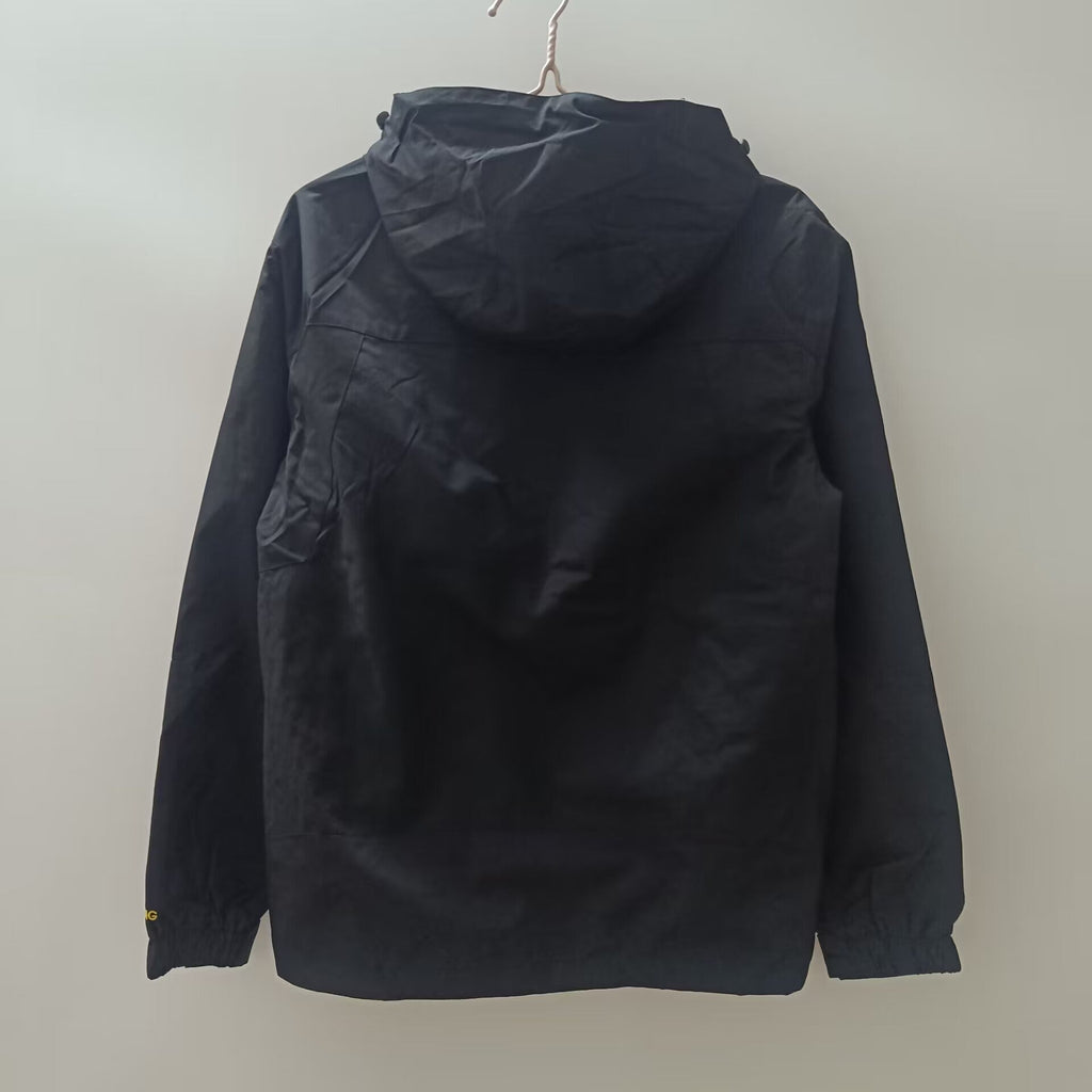 Milan Black Windbreaker Jacket – | Windbreaker Jacke | Fußballtrikot
