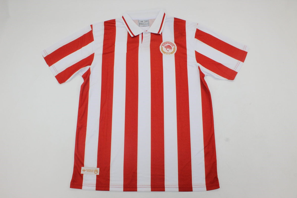 Olympiacos 100 Jahre Heimtrikot Trikot Fußballtrikot