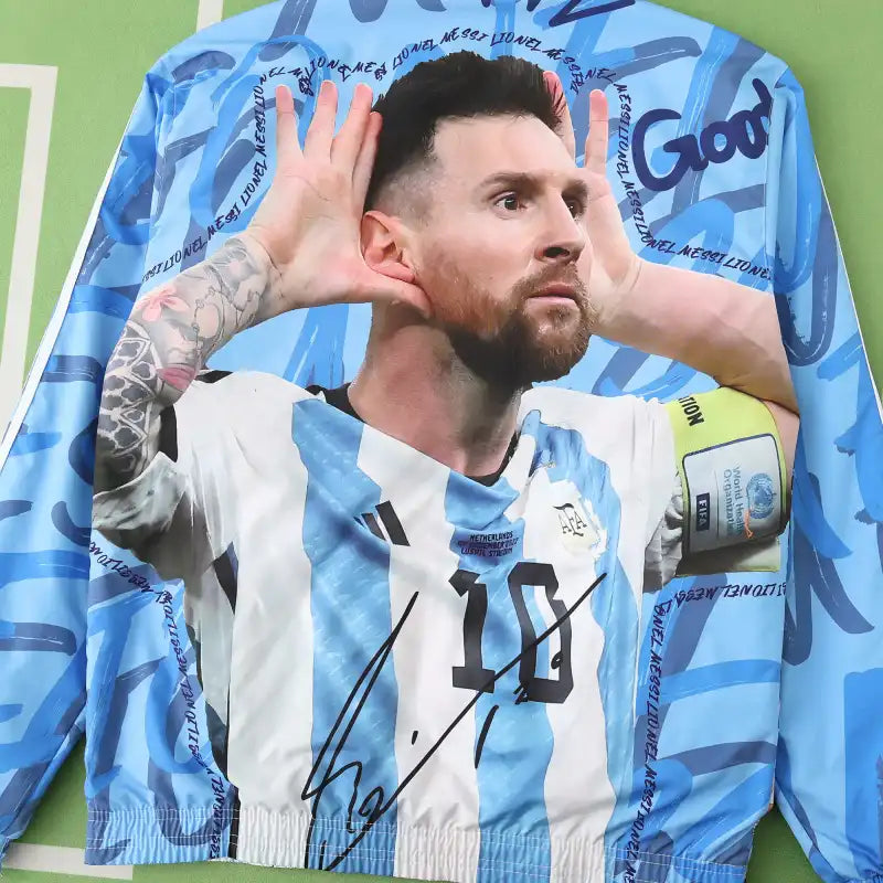 Argentina Special World Cup Both Sides Football Windbreaker Windjacke
