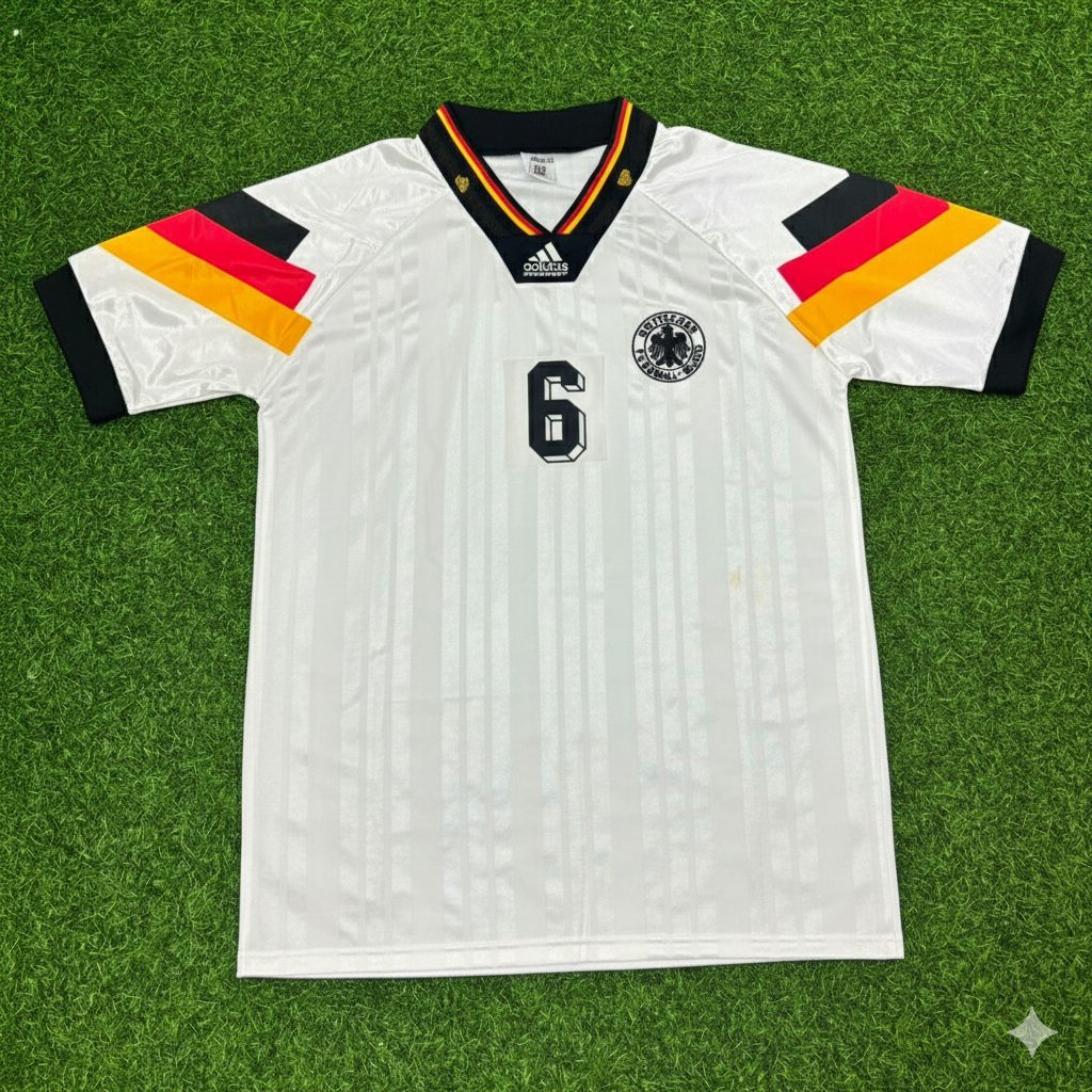 Guido Buchwald Deutschland 1992 Retro-Fußballtrikot
