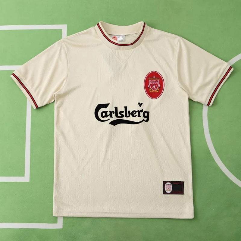 Liverpool 1996 1997 Retro Auswärtstrikot Weiß