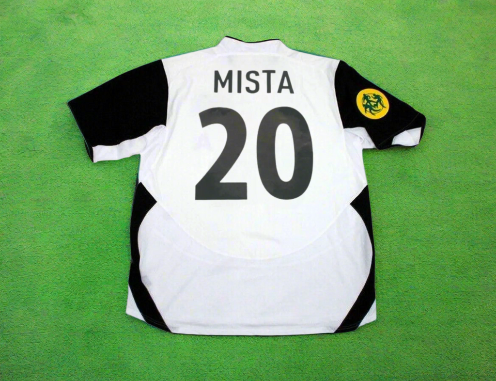 Mista #20 Valencia 2004 UEFA Final Retro Jersey Camiseta Soccer Shirt