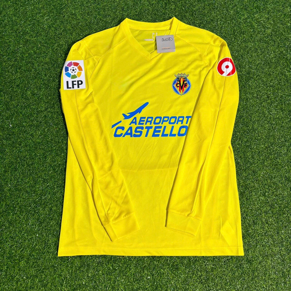 Villarreal CF 2008/2009 Long Sleeve Retro Football Jersey