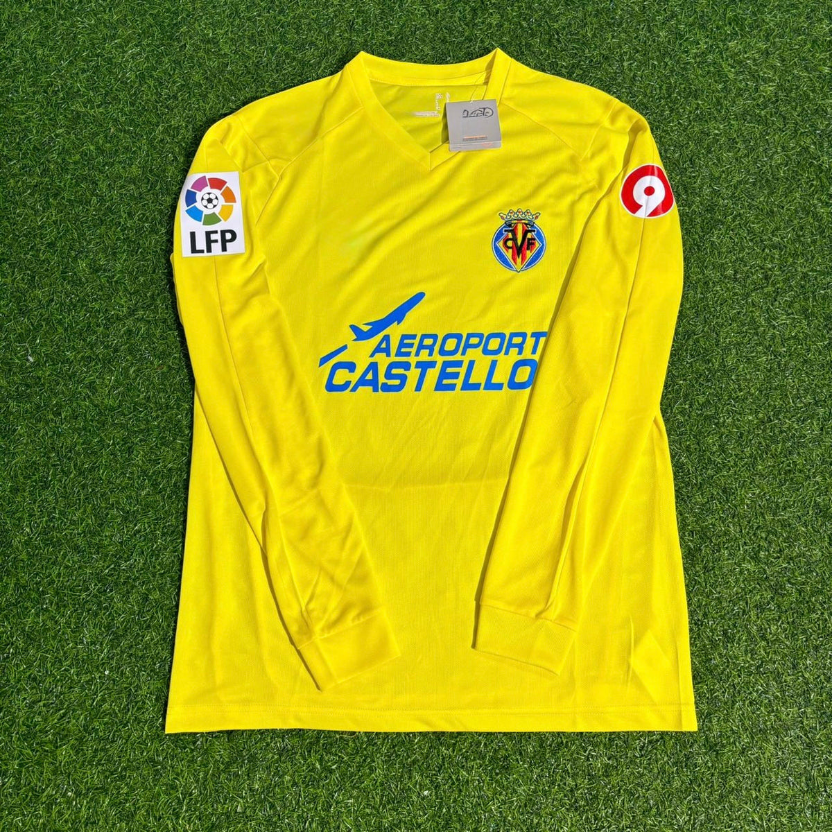 Villarreal CF 2008/2009 Long Sleeve Retro Football Jersey