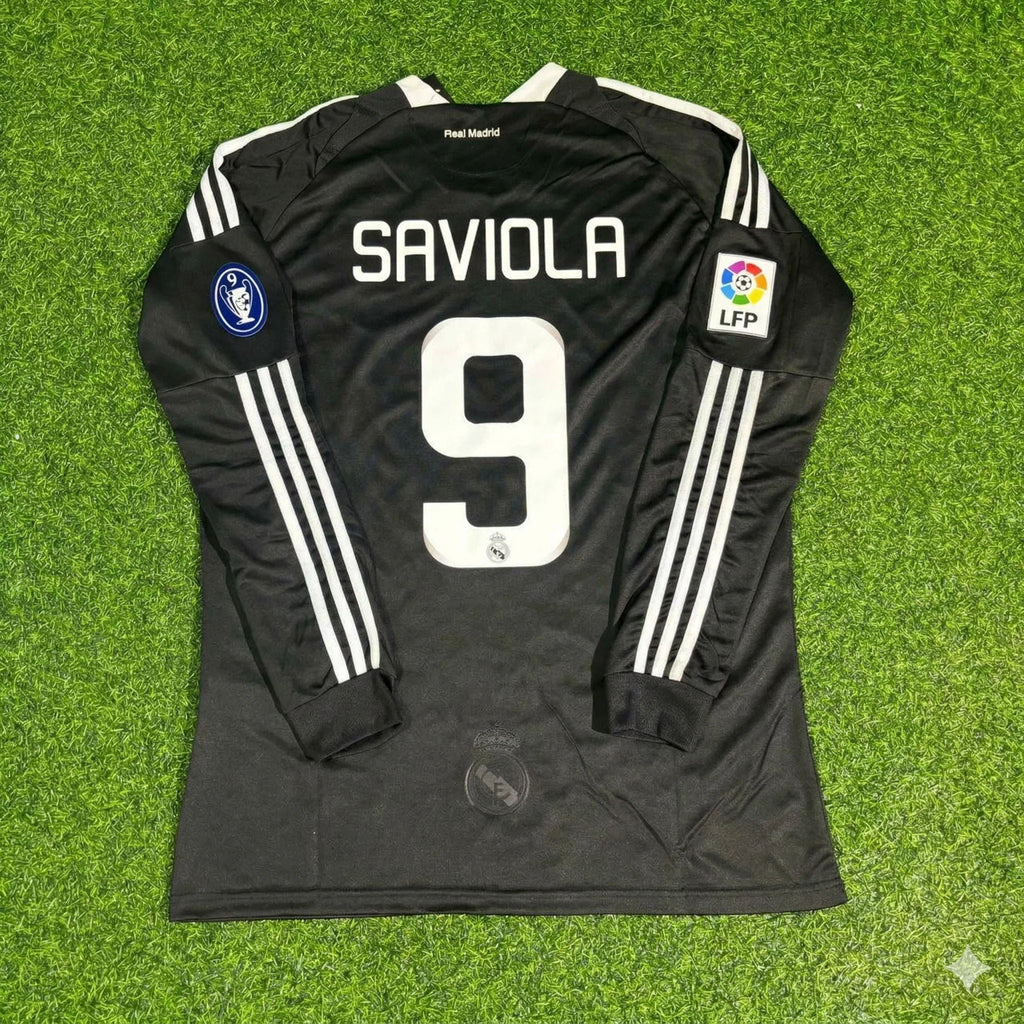 Javier Saviola #9 Real Madrid 2009 Auswärts Retro Trikot