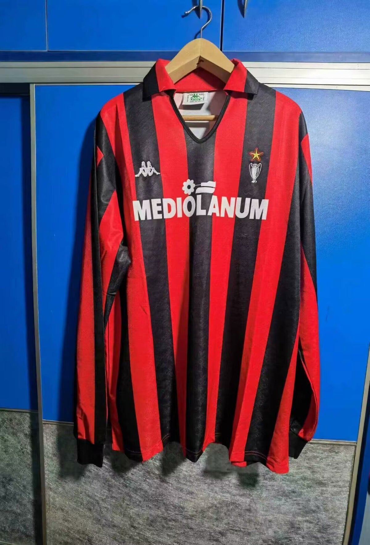Ac Milan 1989 1990 Retro Long Sleeve Jersey