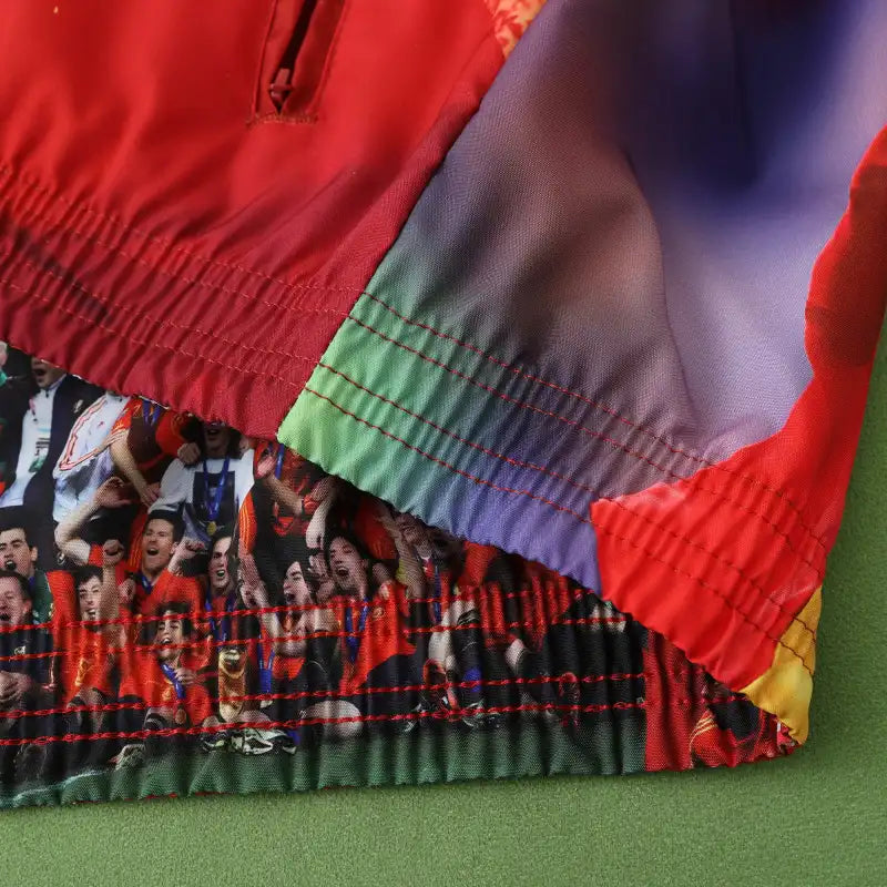 Spanien 2025-26 Wende-Fußball-Windjacke