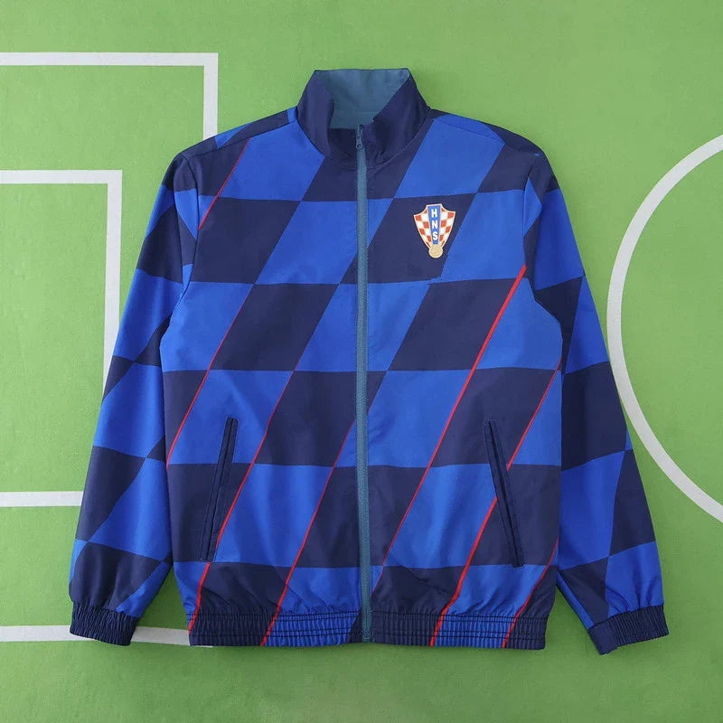 Croatia 2025-26 Both Sides Football Windbreaker Windjacke