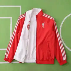 Liverpool 2025-26 Season Red Football Windbreaker Windjacke