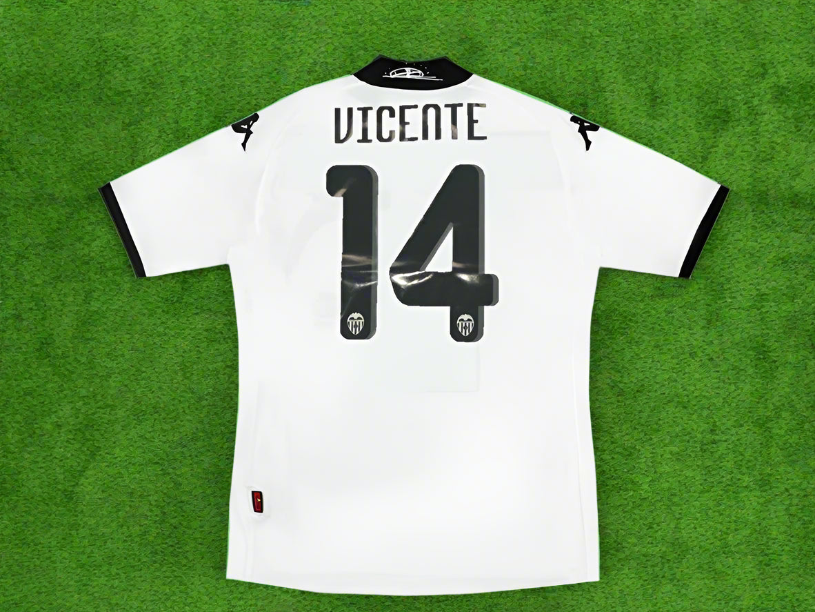 Vicente Valencia 2009 2010 Retro Trikot Fußballtrikot