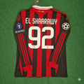 Stephen El Shaarawy Milan 2009 2011 Retro Langarmtrikot Maillot Trikot Maglia