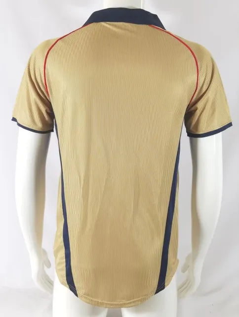Arsenal 2001 2002 Retro Golden Jersey Trikot