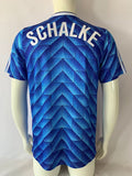 Schalke 04 – 1988/1999 Heim Retro Trikot Blau Fußballtrikot