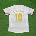 Dennis Bergkamp #10 Arsenal 2004 2005 Auswärtstrikot Retro Weiß
