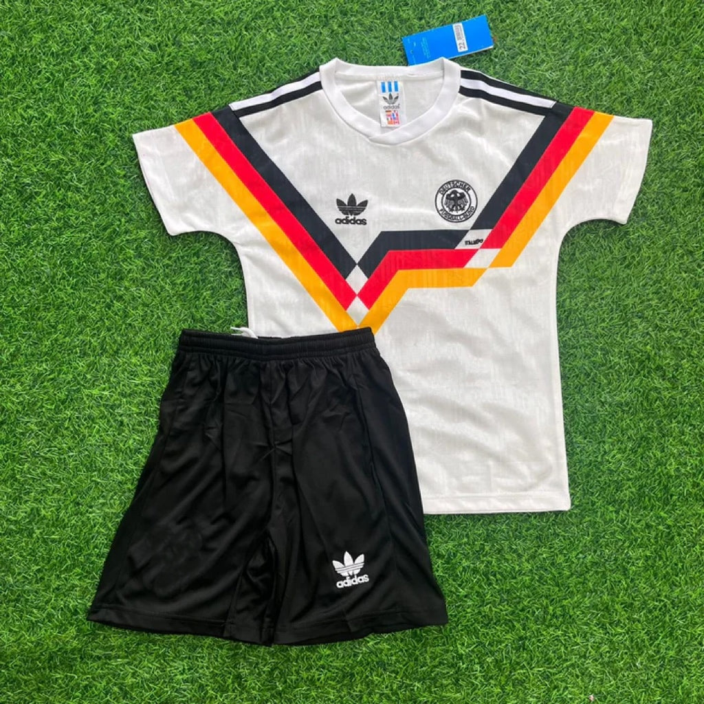 Jürgen Klinsmann 18- Germany Deutschland Retro Kinder Trikot WM 1990 Fußballtrikot