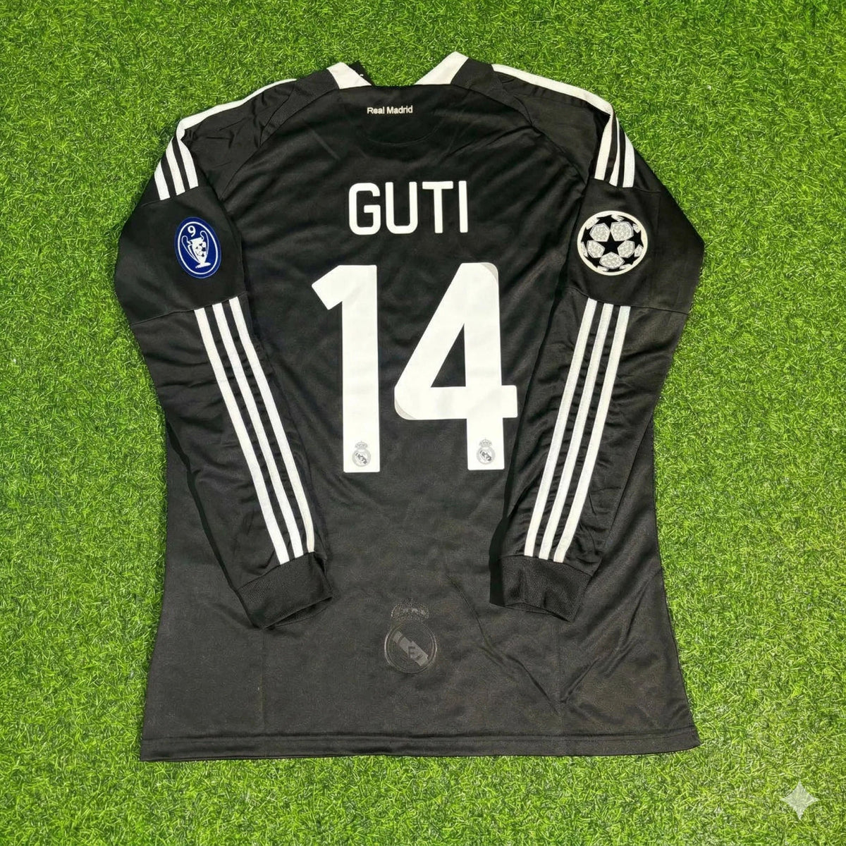 Guti Hernandez #14 Real Madrid 2009 Auswärtstrikot Retro