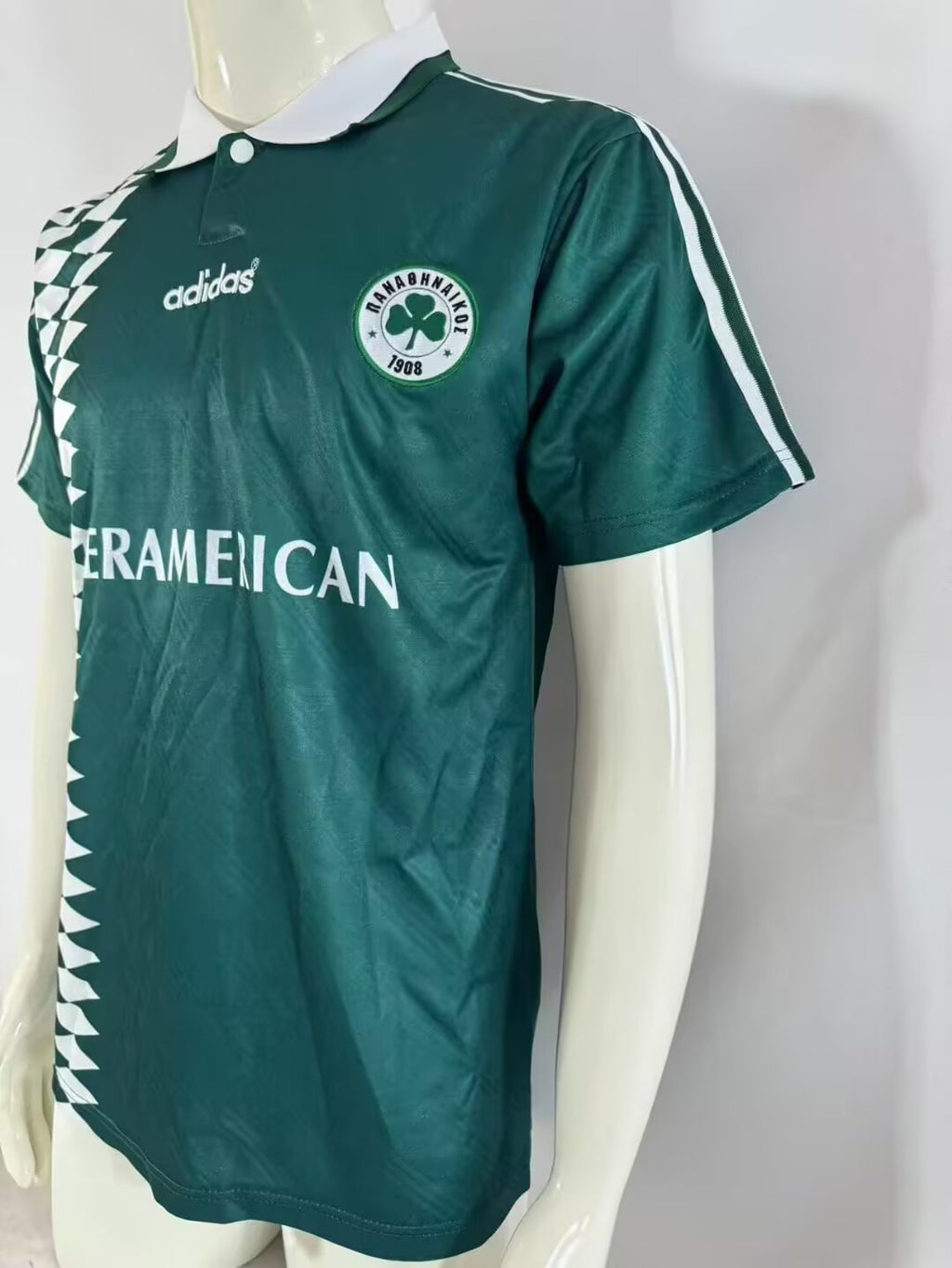 Panathinaikos 1995-1996 Retro Heimtrikot Fußballtrikot