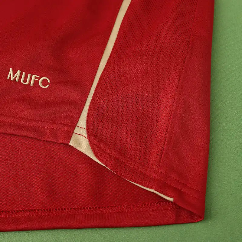 Manchester United F.C 06/07 Season Home Red Retro Jersey Trikot Soccer Shirt