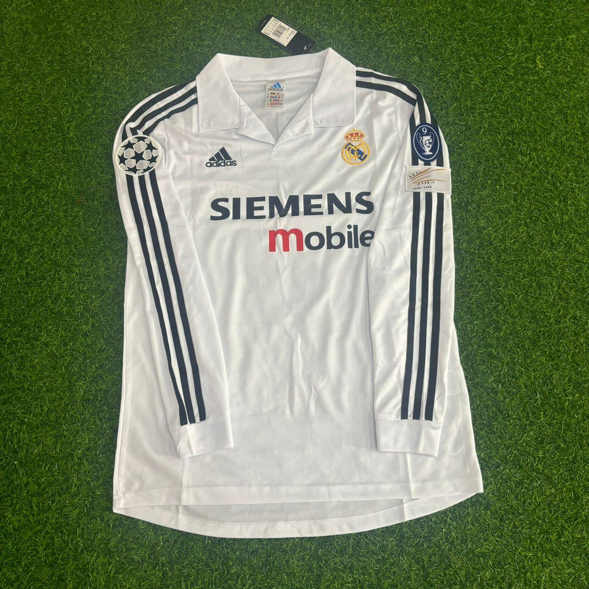 Iván Helguera 6 – Real Madrid 2002/2003 Heimtrikot Langarm