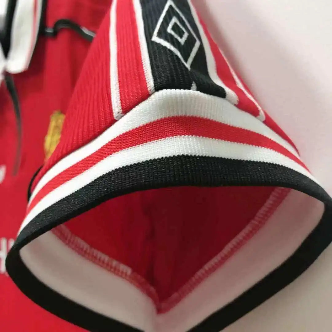 Manchester United Retro 1998 99 Retro Trikot Strickwaren Maglia
