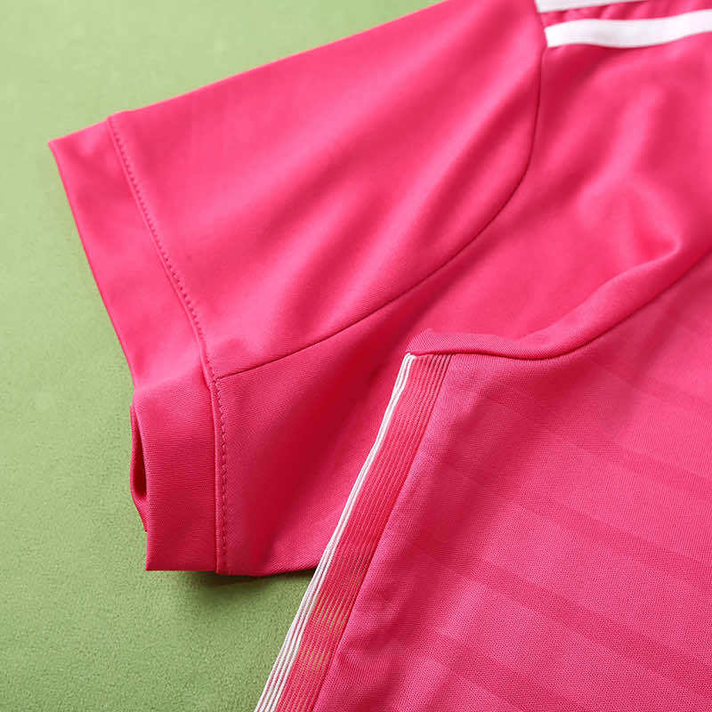 Real Madrid C.F. 2014-2015 Season Away Pink Retro Football Jersey Trikot Maillot