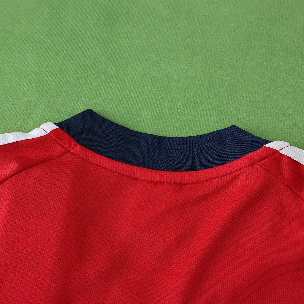 Michael Ballack Bayern München 2002-2003 Home Red Retro Football Jersey