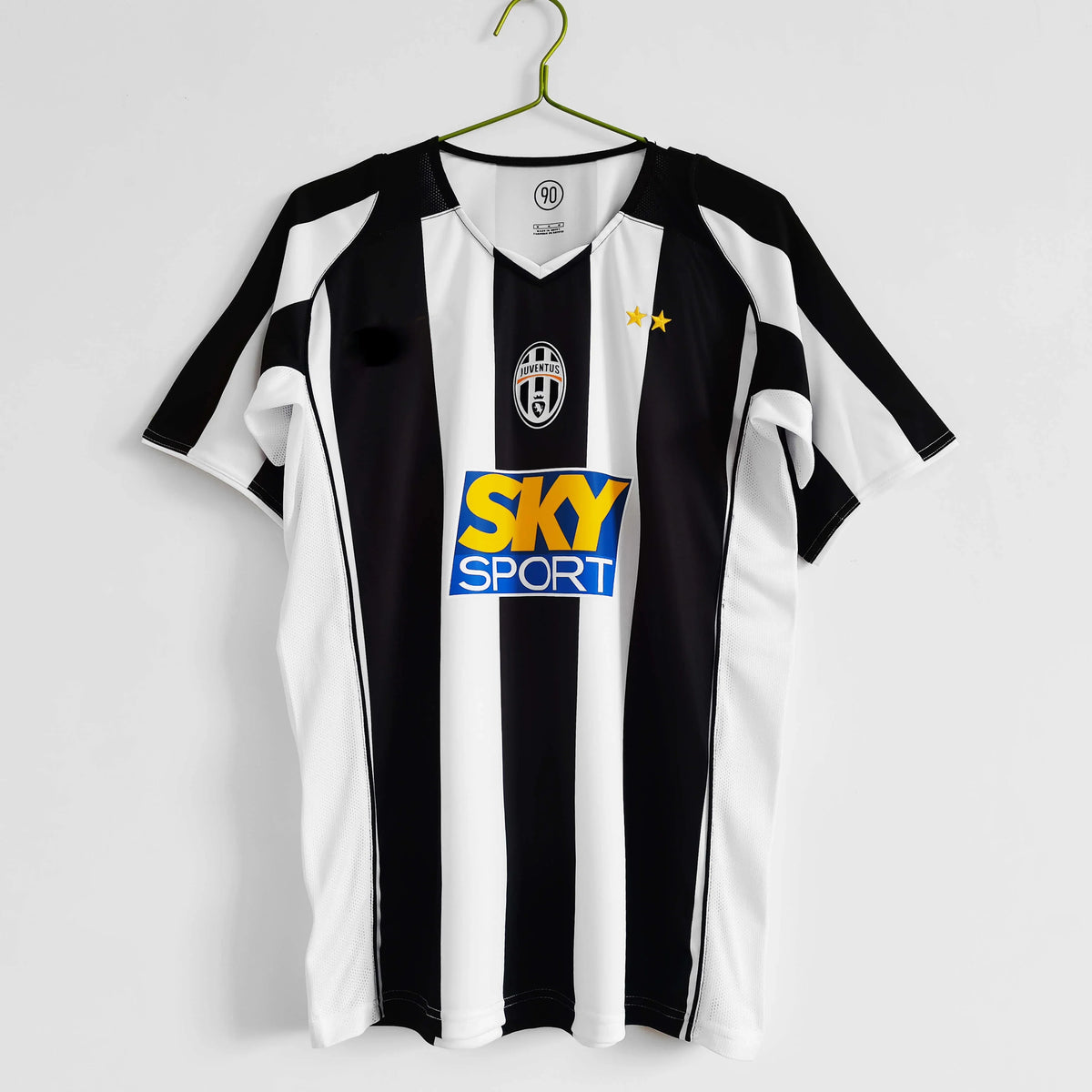 Juventus Pink Schwarz 2004 2005 Saison Sky Sport Sponsor Retro Trikot