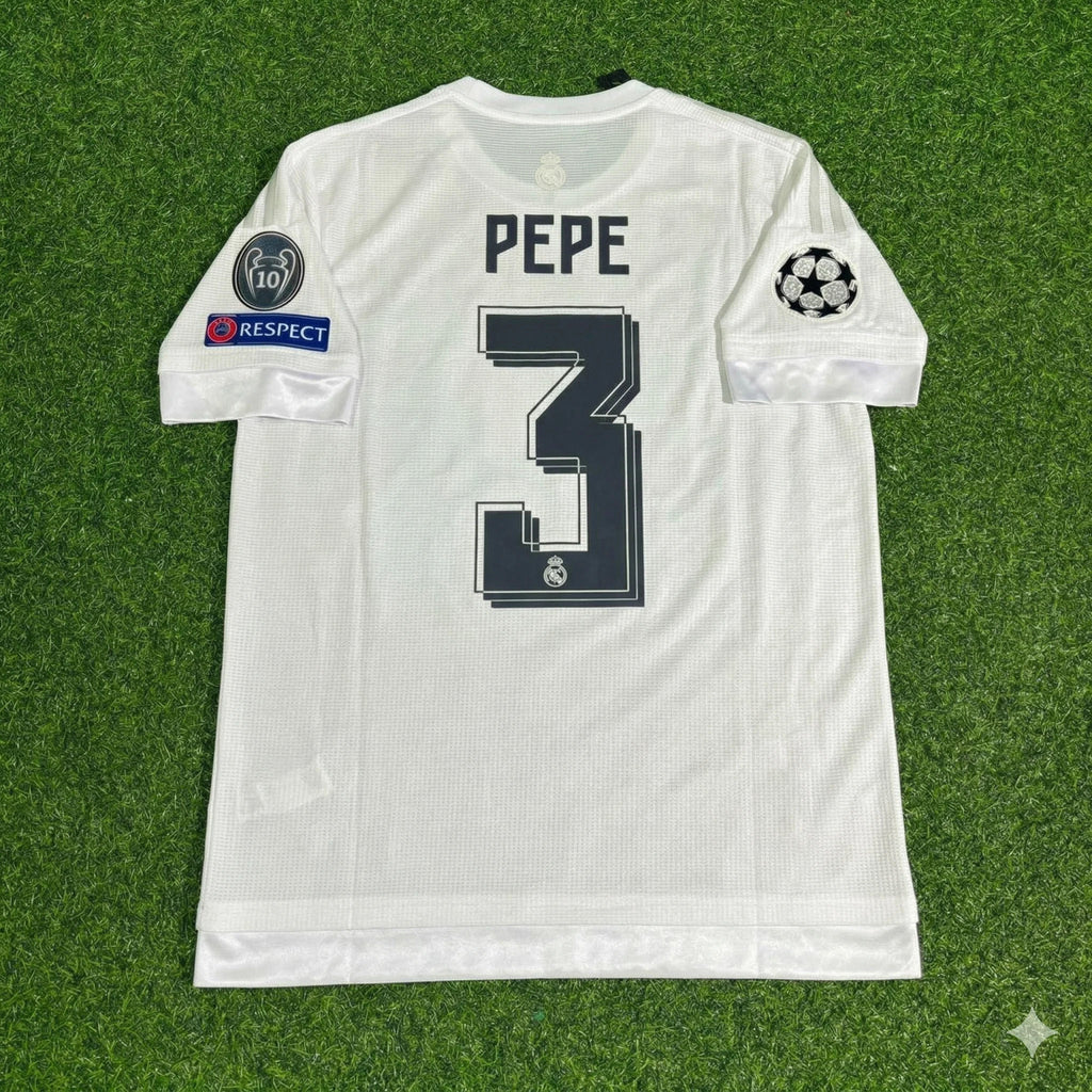 Pepe Real Madrid 2016 Champions League Finale Fußballtrikot-Set