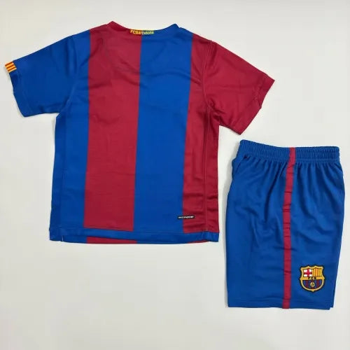Barcelona 2006/07 Heim Kinder Trikot Fußballhemd