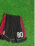 Milan 2009-11 Retro Schwarze Shorts