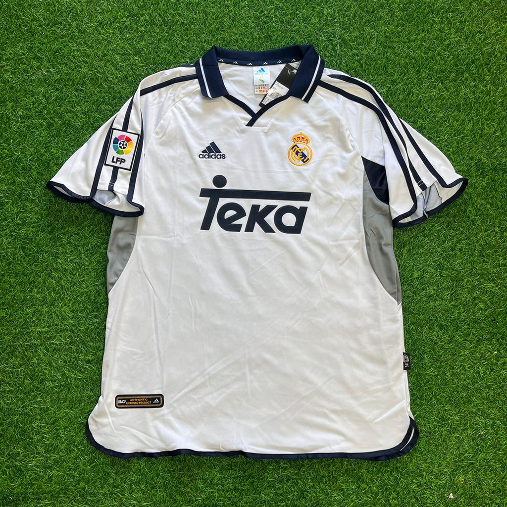 Manolo Sanchís 5 - Real Madrid 2000 Retro-Fußballtrikot