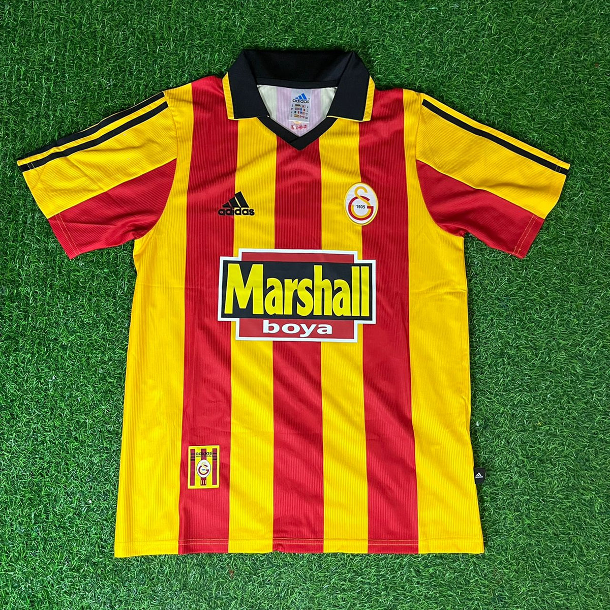 Bülent Korkmaz Galatasaray UEFA 2000 Retro Nostalgie Trikot Football Heimtrikot Jersey Maillot