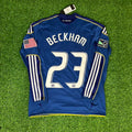 David Beckham 23 - LA Galaxy 2011/12 MLS Retro Trikot Fußballtrikot