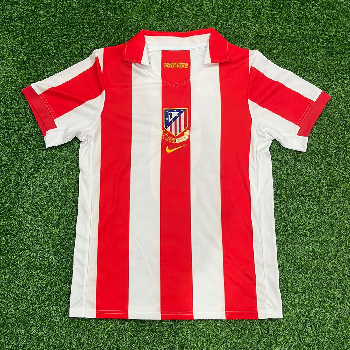 Fernando Torres Atletico de Madrid 2003 Retro Fußballtrikot Trikot Maglia Fußballshirt