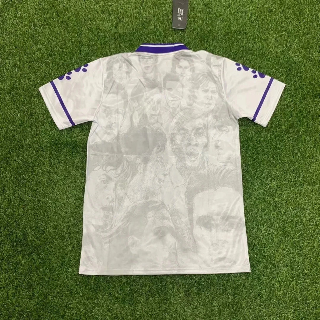 Real Madrid 1996-1997 Heimtrikot Liga Champion Version Retro