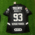 Sergio Ramos Monterrey Schwarzes Trikot Fußballtrikot