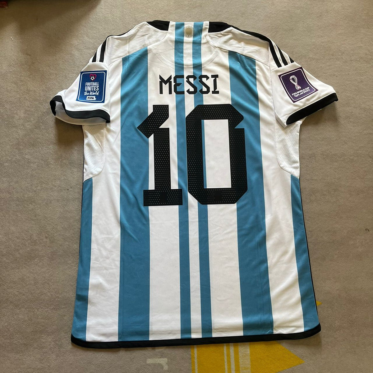 Lionel Messi Argentinien 2025 Copa América Kurzarm Auswärtstrikot Fußballtrikot