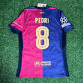 Pedri Barcelona 2025 Champions League Kurzarmtrikot Fußball