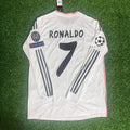 Cristiano Ronaldo Real Madrid 2014 Lissabon Finale Champions League Langarm Trikot Fußballtrikot