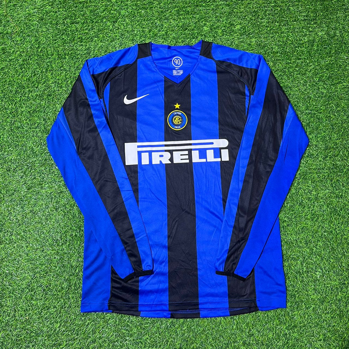 Marco Materazzi Inter Mailand 2004-05 Retro-Fußballtrikot-Set
