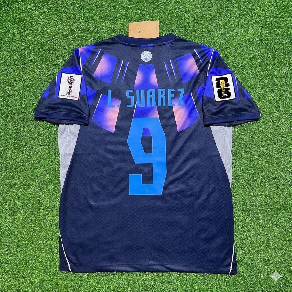 Luis Suarez #9 Uruguay WM 2026 Fußballtrikot