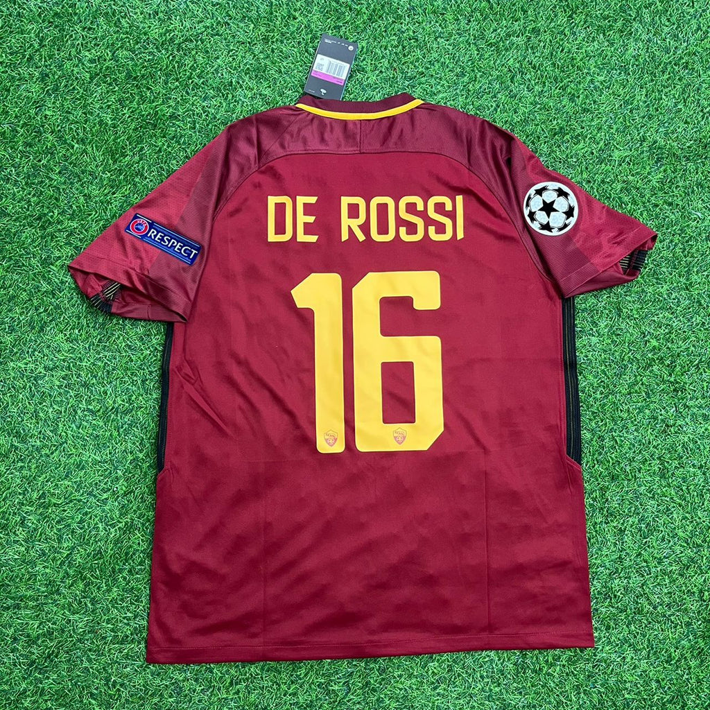 Daniele De Rossi 2016-17 Retro-Fußballtrikot Maglia