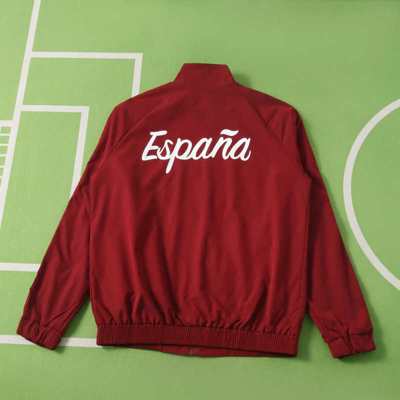 Spanien WM 2026 Rote Windbreaker-Jacke