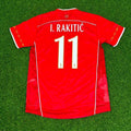 Ivan Rakitic Sevilla Rotes Heimtrikot im Retro-Design