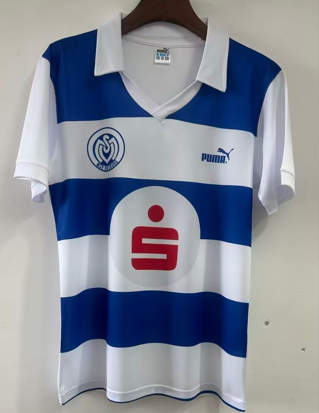 MSV Duisburg 1990 Heim Retro Fußballtrikot