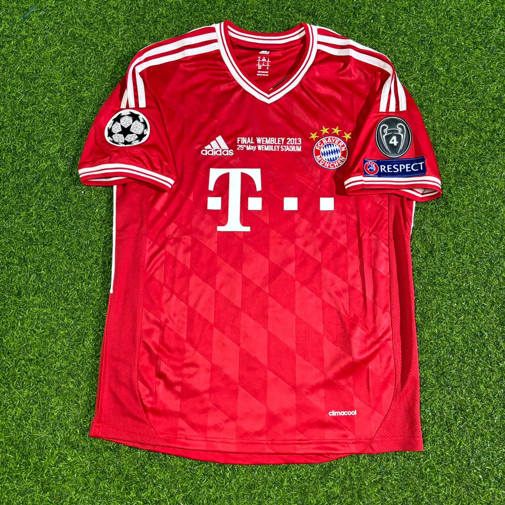 Mario Mandžukić #9 Bayern München 2013 Champions League Finale Retro Trikot