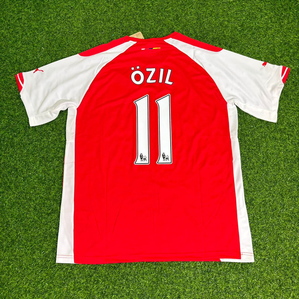 Mesut Özil Arsenal 2014/2015 Home Football Jersey Kit