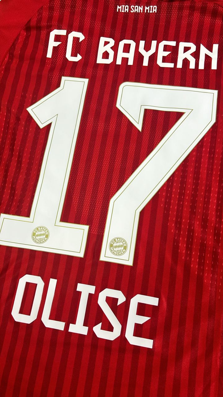 Michael Olise Bayern Munich 2027 Championship Long Sleeve Football Jersey